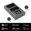 ENEGON Dual LED Charger for Nikon EL15a Camera Including Nikon and Z5 EN-EL15 EN-EL15c, EL15b, Batteries, D7100, D750, D7000, D7200, D600, D810a, Zf,