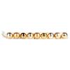Shatterproof Gold Christmas Baubles 6 Cm 9 Pcs.