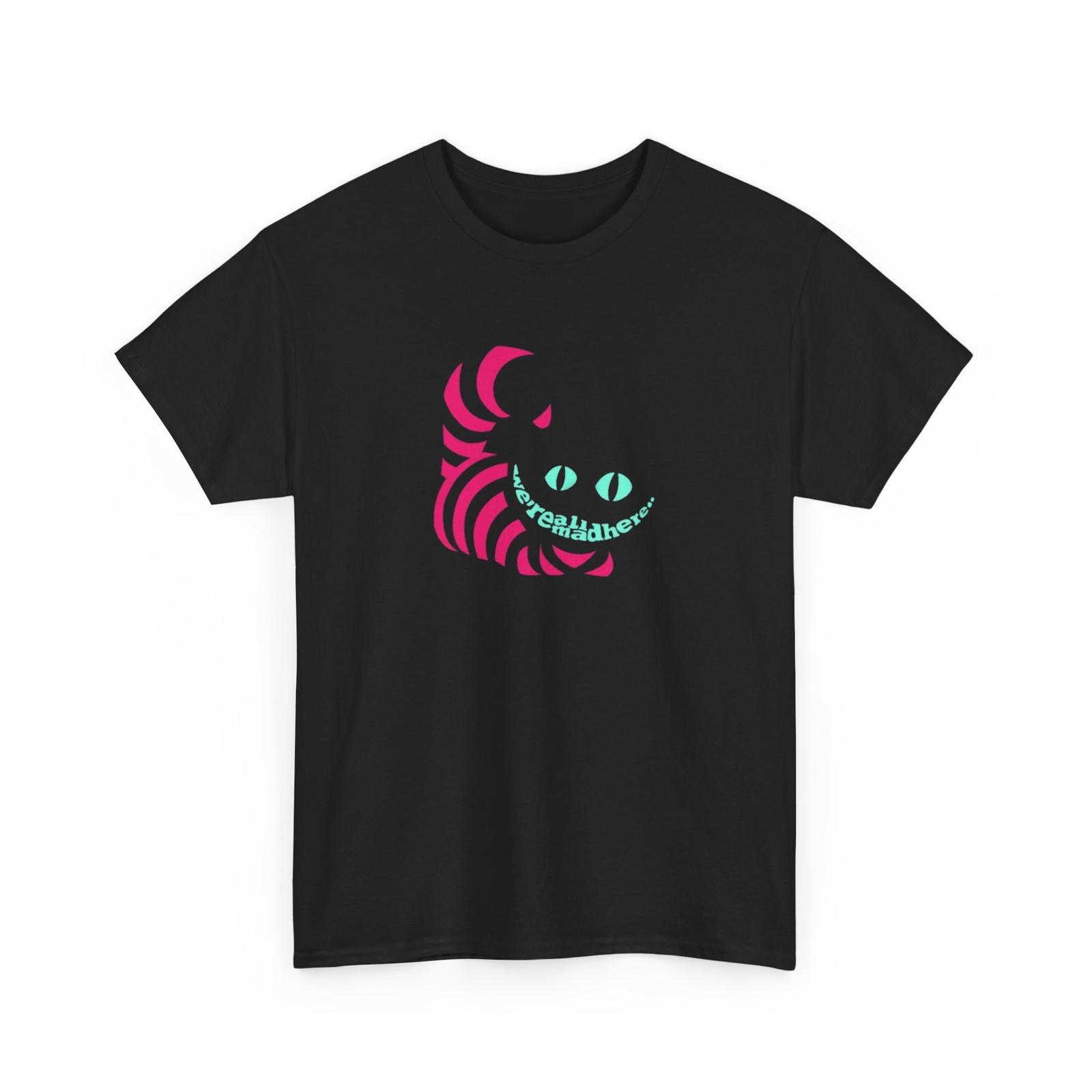 Disney Tee Cheshire CaT-shirt We re All Mad Here Whimsical T-shirt XXL