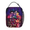 Deltarune Adventure Insulated Lunch Bags Large Role-Playing Reusable Thermal Bag Tote Lunch Box School Travel Bento Pouch