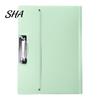 A3 File Organizer Folder for Size Paper, Document Holder with Metal Exam Paper Clip, Solid Color Clipboard Home School Office Supplies