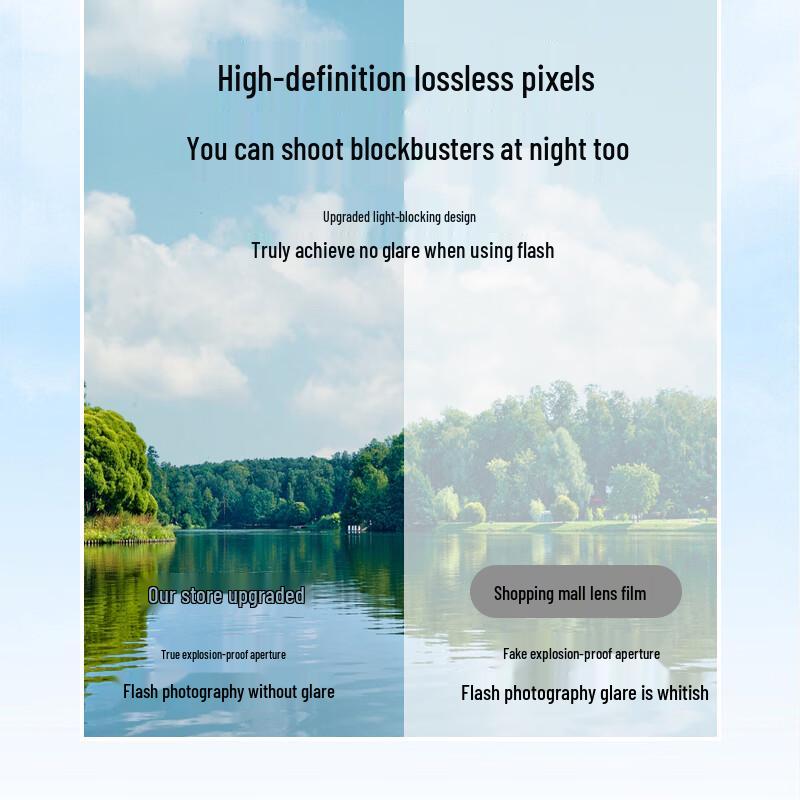 Honor X80 Pro Max Camera Lens Protector (2-Pack) Standard Fit