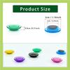Fridge Magnets - 14 Pack Strong Refrigerator Magnets, Heavy Duty Small Magnets with 7 Colors, Whiteboard Magnet for Crafts, Locker, Office & Kitchen,