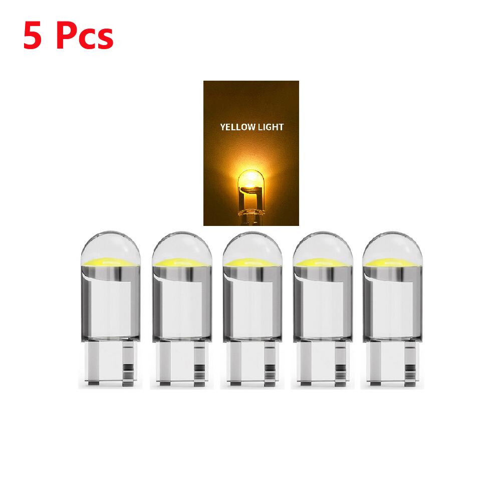 5/10Pcs T10 W5W Φωτιστικό LED αυτοκινήτου COB Led Bulbs Φωτιστικό αυτοκινήτου Σφήνα Φωτιστικό Πλαϊνό Φωτιστικό Ακρυλικό Θόλο Φώτα ανάγνωσης Λάμπα οργάνων Αυτόματη λάμπα πινακίδας κυκλοφορίας DC12V