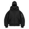 Erkek Geniş Kesim Kapüşonlu Polar Astarlı Sweatshirt Ceket Günlük Sokak Giyimi Sonbahar