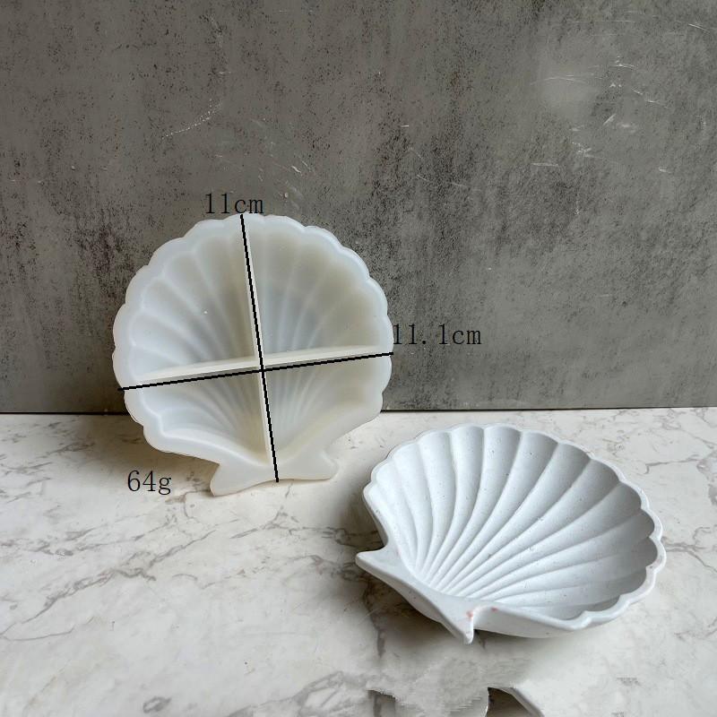 

Conch jewelry storage box epoxy resin silicone mold Conch candle cup concrete cement gypsum silicone mold