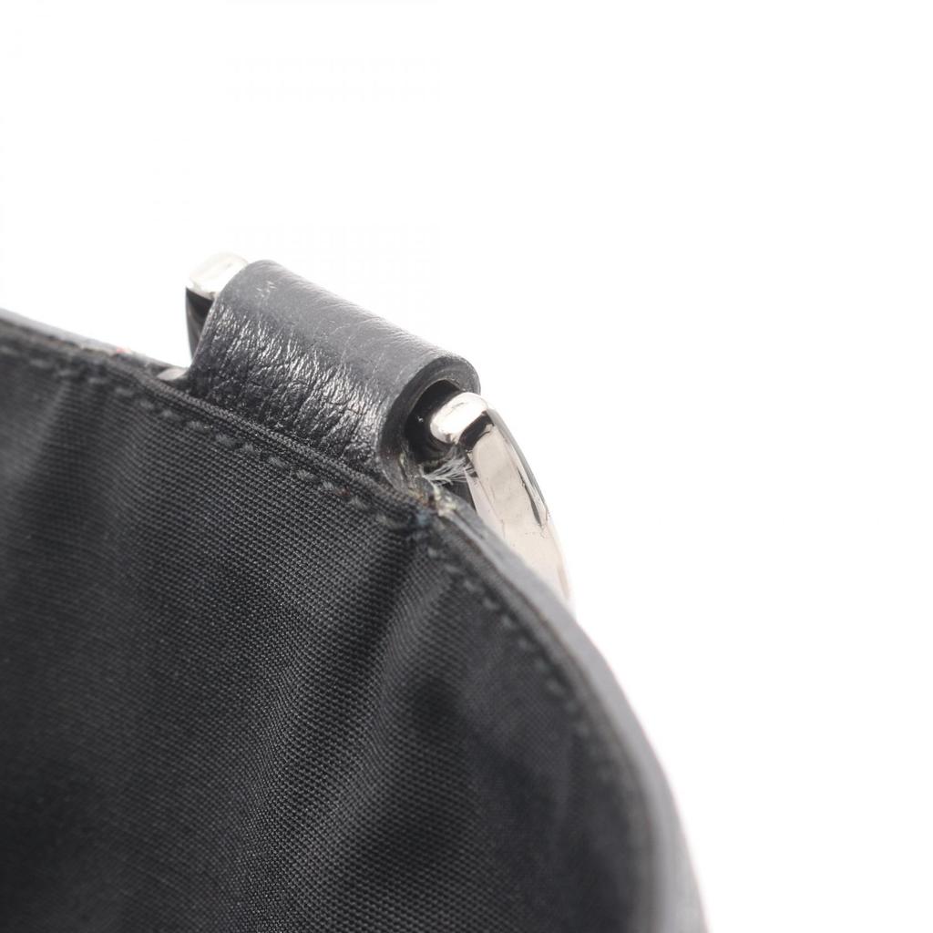 Used GUCCI Abbey GG pattern Tote Bag 268639 Nylon leather Black Used Women