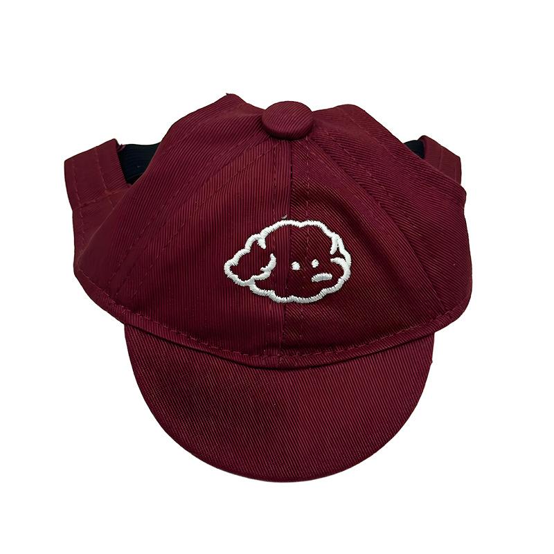 Dog Outdoor Shade Baseball Cap Pet Versatile Hat Kitten Hat Korean Version Cute Corgi Teddy Pet
