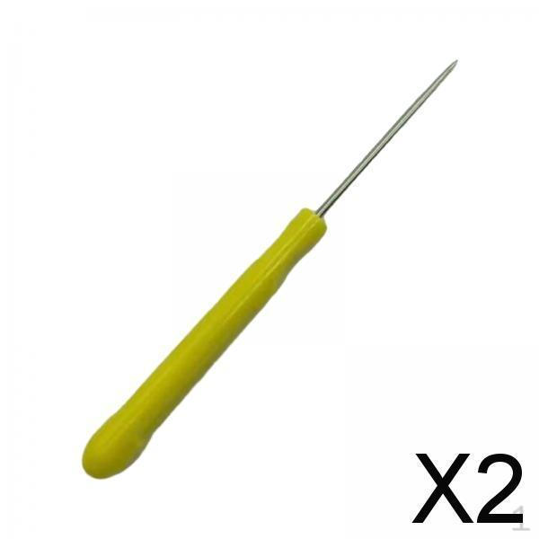 

2x Straight Awl Sports Tennis Racket Stringing Tool Multipurpose Sturdy Badminton Accessories String