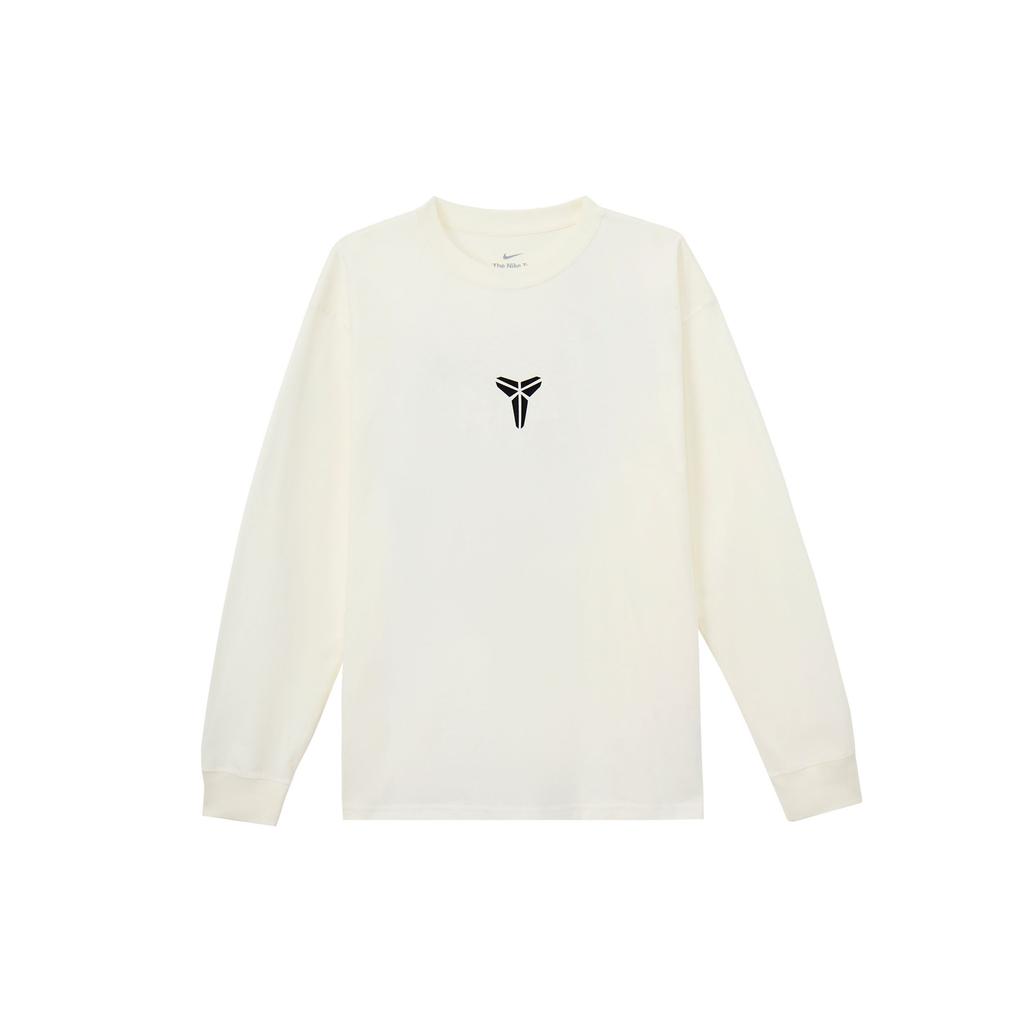 Nike SS25 Serie Anno del Mamba Comodo Pullover Moda Maglietta a Maniche Lunghe Uomo Top Bianco IB0242-133