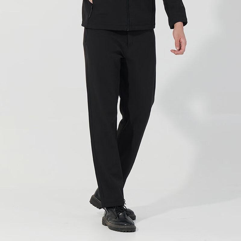 

QISHUO Men s 4-Proof Winter Softshell Pants XL