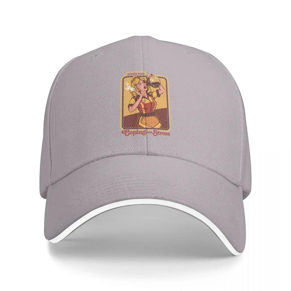 Coping With Stress Baseball Cap New In The Hat Cute Party Men Golf Wear Womens