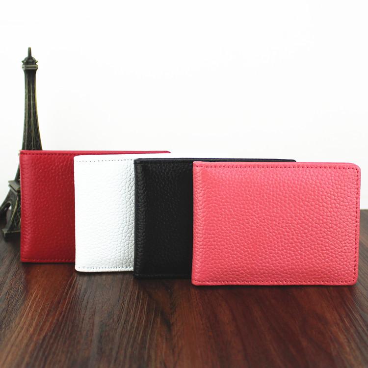 Direct sales DIY sticker, genuine leather driver's license, leather case, wordless cowhide driver's license, leather case, ID holder
