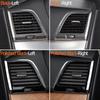 Car Dashboard Front Left Right Air Conditioner AC Vent Grille Panel Cover Trim For Volvo XC90 MK2 2015-2024 32219345 32219347