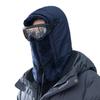 Outdoor Mountaineering Cold Resistant and Wind Proof Ski Hat  Thickened Warm Scarf  Integrated Hat  Fashionable and Versatile Hat