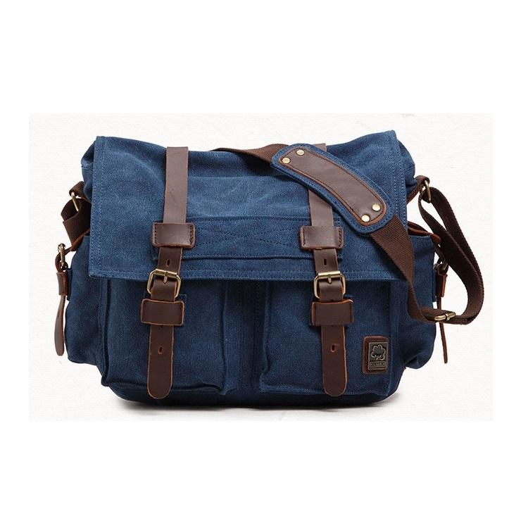Men's Canvas Shoulder Bag Messenger Bag Casual Bag