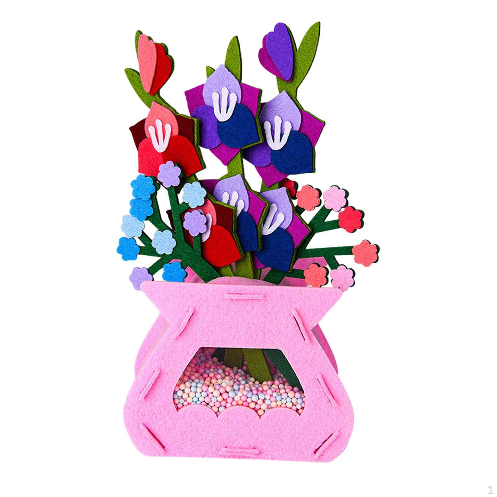 

Creative DIY Flower Pot Craft Kit for Kids - Educational Toy Set Learning and Fun