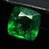Natural Green Emerald Loose Gemstone Colombian 10 ct Cushion Cut for Jewelry Making and Crafts