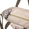Kusguru Japan Animal Mode 2-Way Shoulder Tote Bag, Women's, 258530, Beige