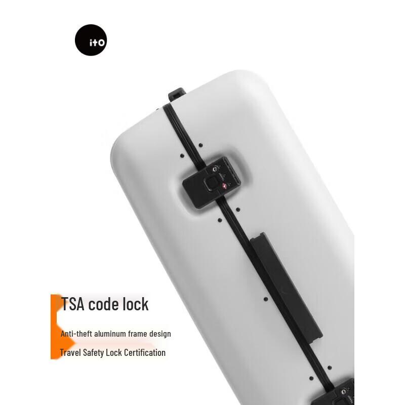 ITO Aluminum Frame Spinner Suitcase