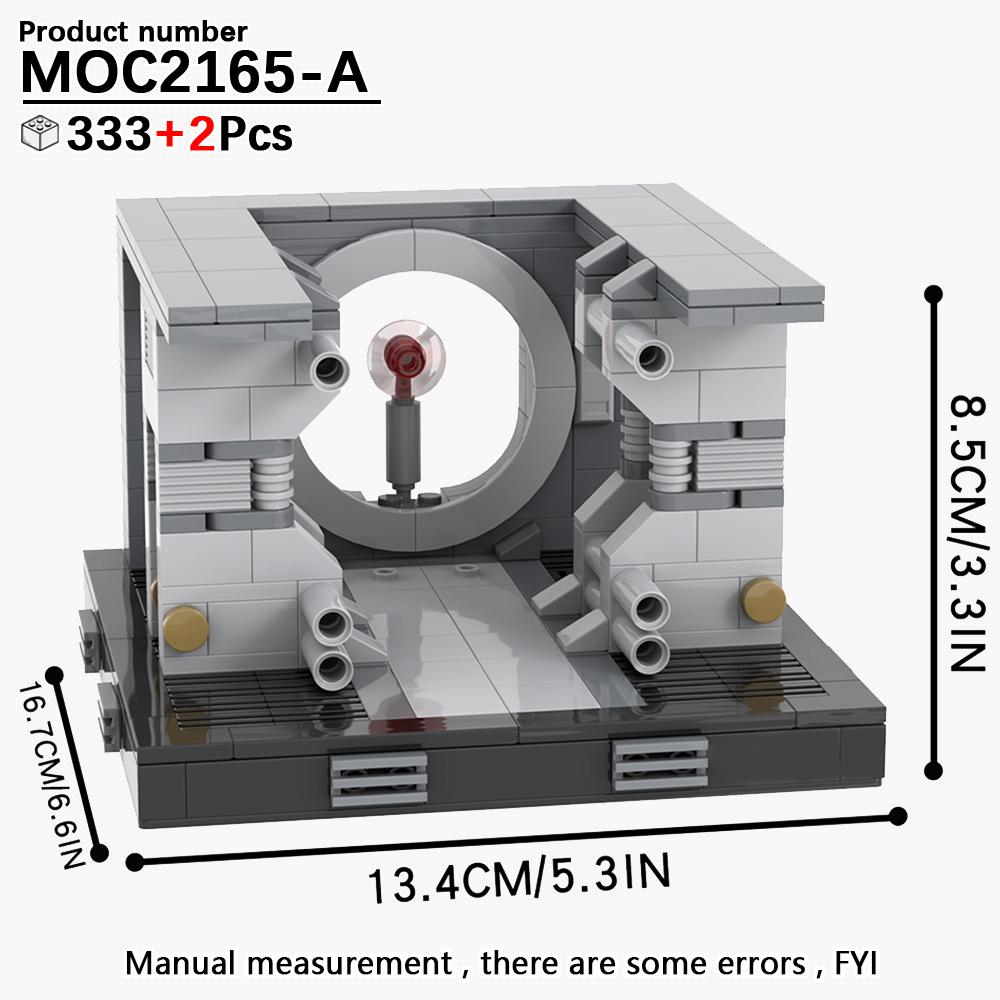 MOOXI Seria Wojen Kosmicznych Model Scenariuszowy MOC Klocki DIY Diorama Zabawki dla Dorosłych i Dzieci Zestaw Klocków Prezenty Montessori Dekoracja