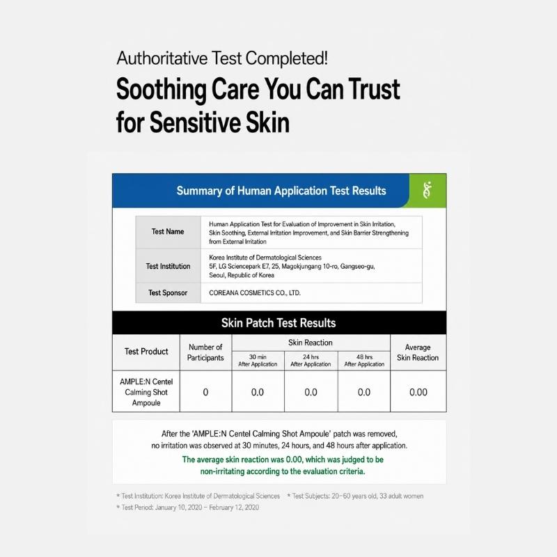 Coreana AMPLE:N Centel Calming Shot Ampoule (100ml / 3.38 Fl. Oz)