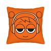 Sprunki Grey Oren Funbot Square Pillow Covers Polyester Home Beats Game Cushion Case Cool Home Decoration Pillowcase