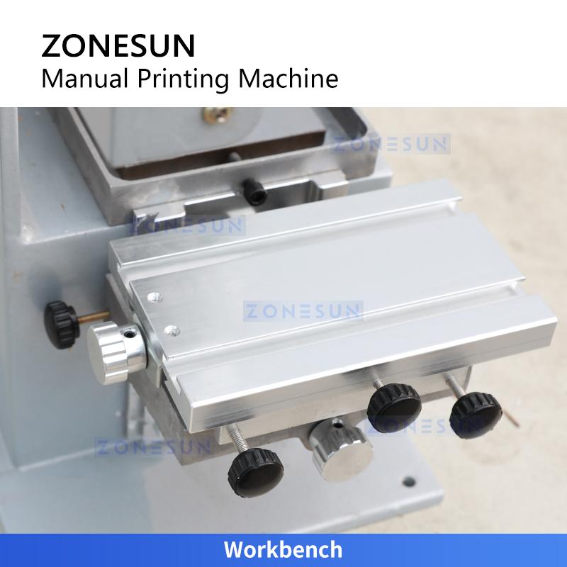 ZONESUN ZS-SYY1 Manual Pad Printing Machine | Pneumatic High-Precision Printer for Cosmetic, Stationery, Electronics, Logo Marki