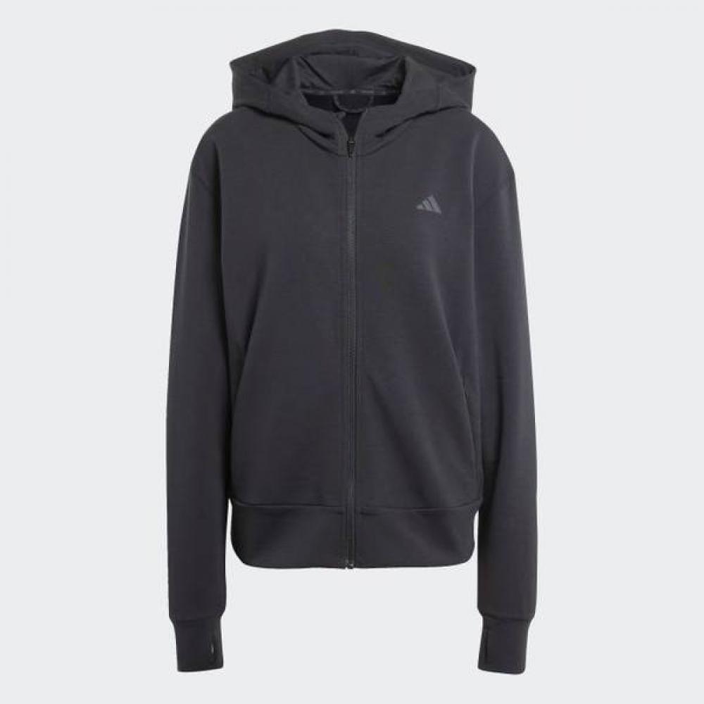 Adidas Women S Climacool Technology D4t Full Zip Hoodie