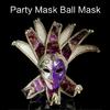 Maskenballmaske Halloween Augenmaske Cosplay Kostüm Vollgesichtsmaske Maskenballkostüm Accessoire für Halloween Hochzeit