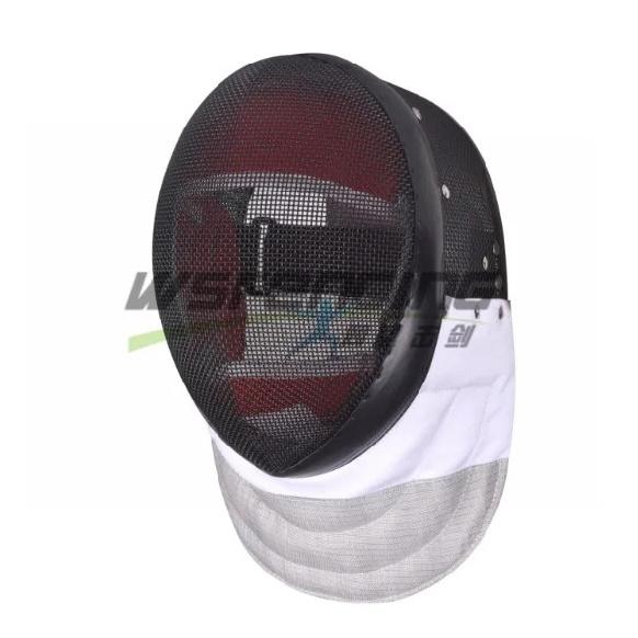 

WSFENCING ЧЕРНО-БЕЛЫЙ FIE 1600N Маска для рапиры со съемной подкладкой BLACK XS