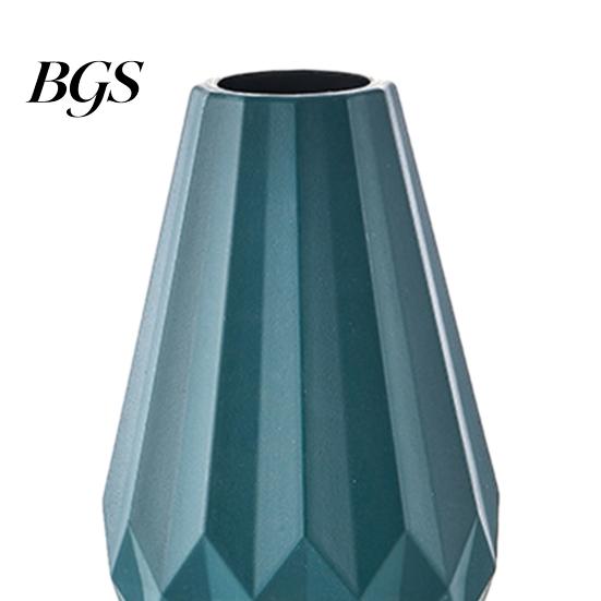 Modern Vase Flower Geometric Design Holder Smooth Surface Floral Stylish Nordic for Table Home Decoration