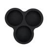 Silicone Cake Mold For Air Fryer 3 Cup Jumbo Round Muffin Top Pans Bpa-Free Omelette Baking Mold For Egg Cakes Muffins Tarts