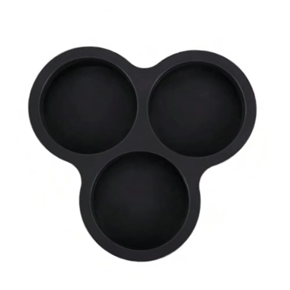 Silicone Cake Mold For Air Fryer 3 Cup Jumbo Round Muffin Top Pans Bpa-Free Omelette Baking Mold For Egg Cakes Muffins Tarts