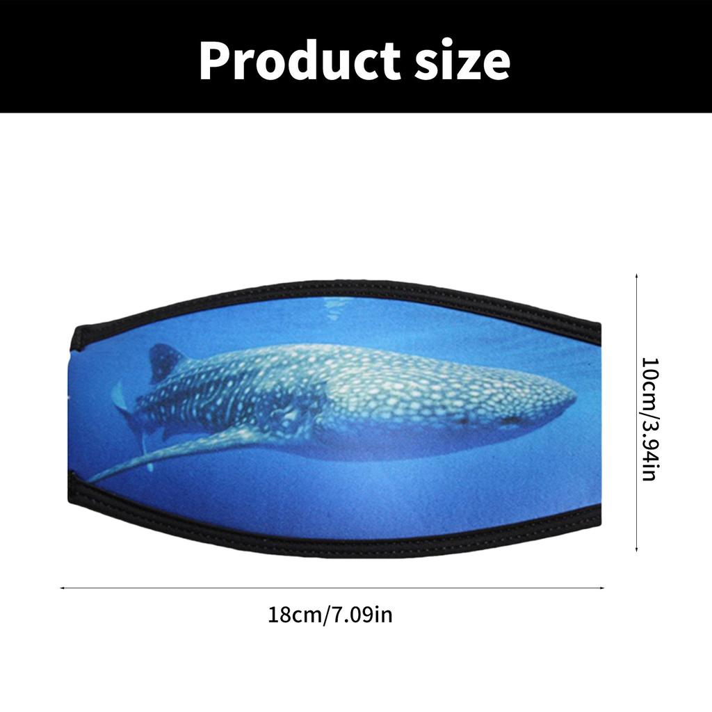 Neoprene Mask Straps Cover Swimming Dives and Snorkels Mask Straps Comfortable NonSlip Hair Protector Wrap Easy To Use