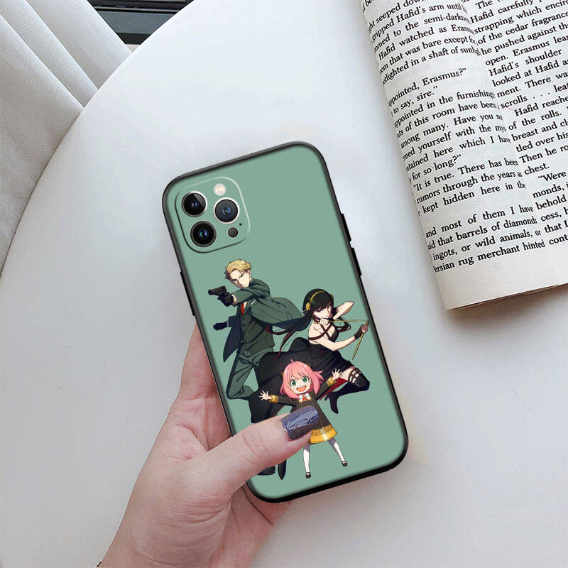 MH17 Spy X Anya Forger Family Phone Shell Case for Redmi Note 8 9 10 11 11S 10C 10X 10A 10T 9A 9C 9T 9S 8T Pro Max Plus Prime