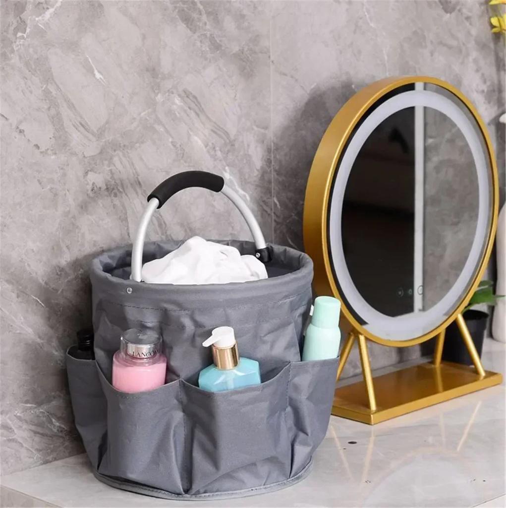 Garden Tool Basket Bucket Organizer Shopping Bag Pouch Gardening Storage Hand Tool Holder For Camp Planting Props Tools Basket