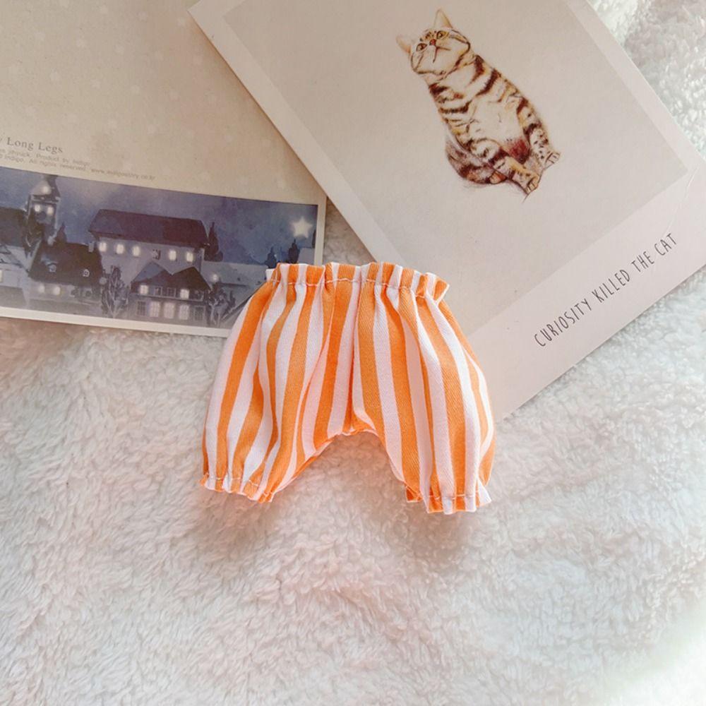 20cm Doll Shorts Handmade Mini Pants Cute Pumpkin Pants  Ob11
