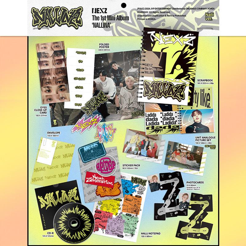 NEXZ - 1st Mini Album NALLINA PP