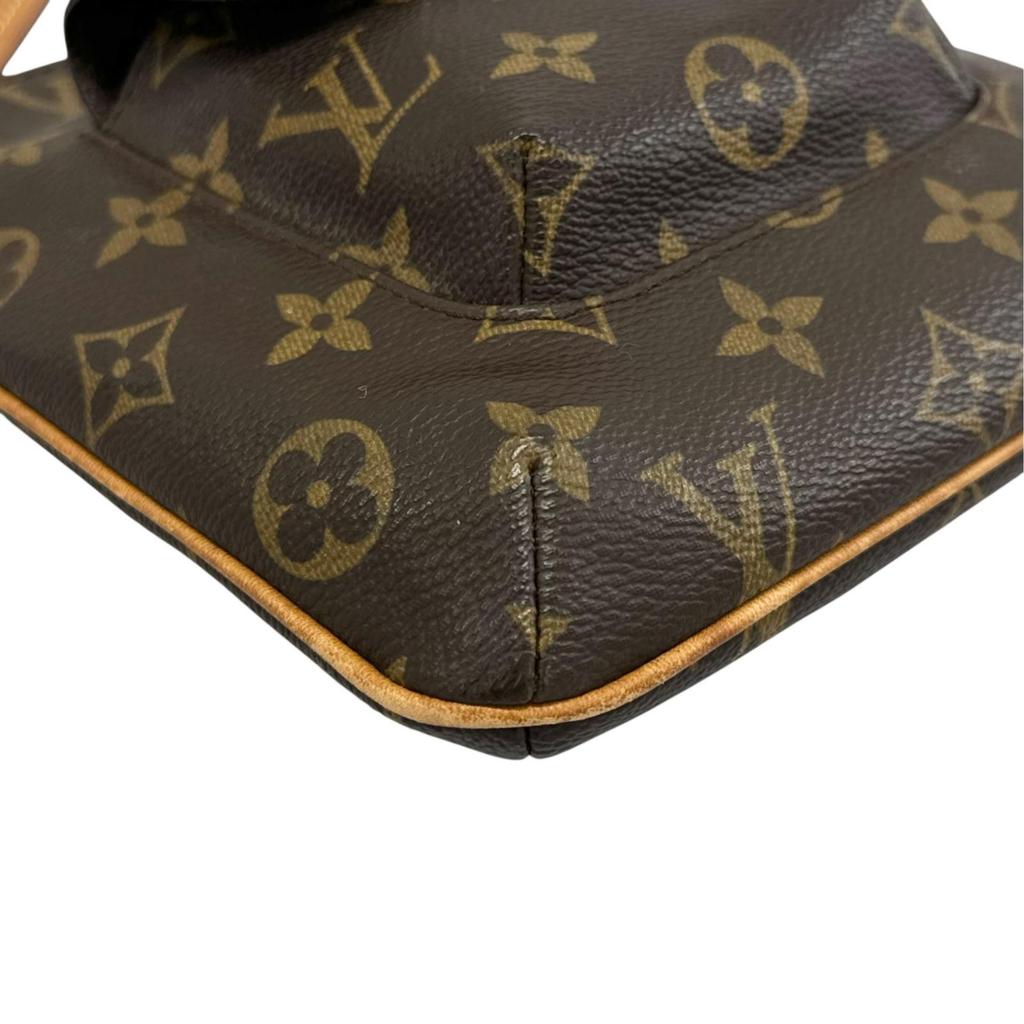 LOUIS VUITTON Partition M51901 Shoulder Bag Brown Women Pouch used