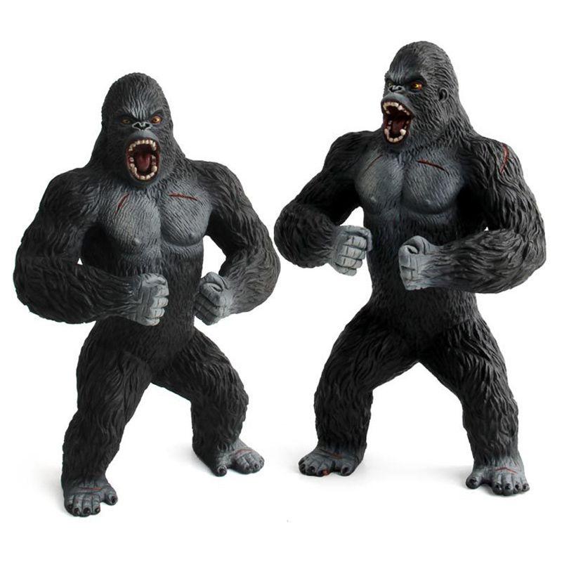 Stunning King Kong Skull Island Action Gorilla Pvc Figure Toy For Imaginative Play