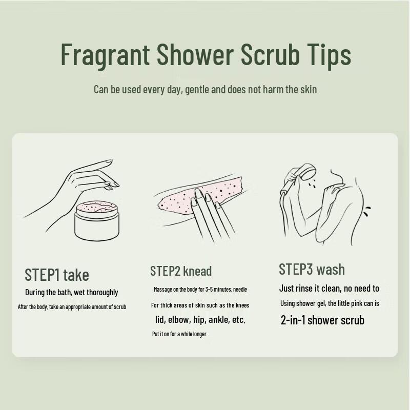 Ban Mu Hua Tian Body Scrubs