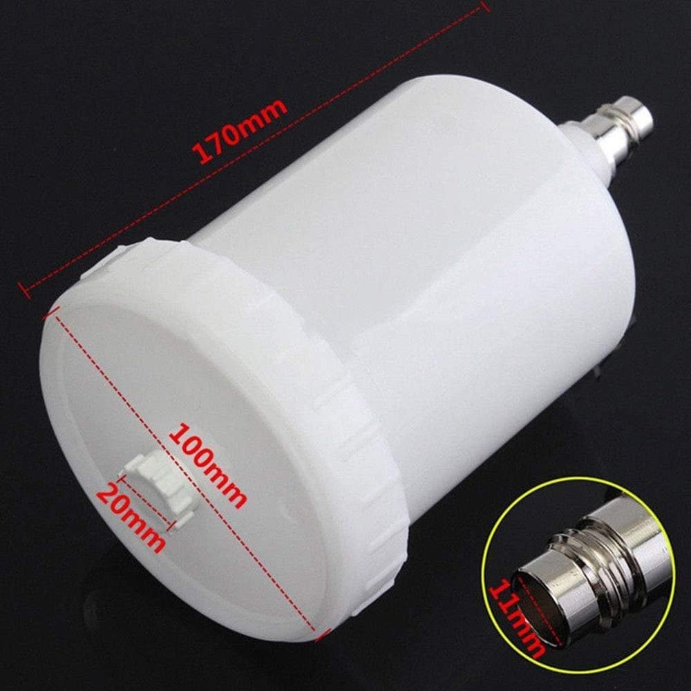 600ML Plastic Painting Cup Pot for Sprayer Cup Connection Jet Spray