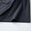 Men's Plus Size Stand-up Collar Short Sleeve Casual Shirt