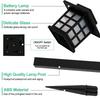12pack Solar LED Pathway Lights Waterproof - Outdoor Landscape Lighting for Garden/Yard/Driveway, Solar Street Lamp