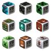 Minecraft Alarm Clock Led Night Light Colourful Changing Desktop Decoration