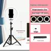 Live Streaming Phone Stand with HD Fill Light and Multifunctional Tripod