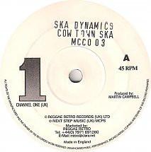 

7inch Record SKA DYNAMICS - Cow Town Ska MCCO03 Channel One UK Reggae, Ska & Dub Used