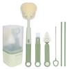 A71Z Silicone Child Cup Brush Set Includes Child Bottle Brush Nipple Brush Wait Family Friendly Portable