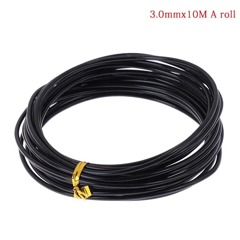 10/5M Bonsai Wire Plant Support Anodized Aluminum Bonsai Training Wire Garden Plant Shapes Branches Bend Shapes Fixing Strings